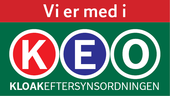 Vi er med i Kloakeftersynsordningen (KEO)